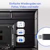 MEDION® LIFE® E8402500 (MD 840000) TV, 100,3 cm (40''), Full HD, HD Triple Tuner, integrierter Mediaplayer, CI+ Schnittstelle