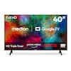 MEDION® LIFE MD 840103 Google TV™, 100,3 cm (40'') Full HD Display, PVR ready, HD Triple Tuner, Bluetooth®, App Store, Netflix, Disney+, Amazon Prime Video