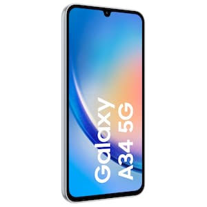 SAMSUNG Galaxy A34 5G 128 GB, Awesome Silver