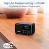 MEDION® LIFE® S66822 Tragbares DAB+ Radio, Farb-TFT Display 3,73 cm (1,47''), DAB+/UKW-Radio (je 40 Senderspeicher), Bluetooth® 5.3, integrierter Akku, extra kompakt, 2 W RMS
