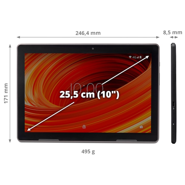 MEDION® LIFETAB® E10900 Education Tablet, 25,5 cm (10