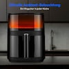 MEDION® LIFE® X10 XL Heißluftfritteuse MD 11780, 100 Rezepte in der Life+ App, innovative Wassersprayfunktion, 10 Automatikprogramme, ca. 5 L Korbvolumen, Temperatur einstellbar bis 230 °C