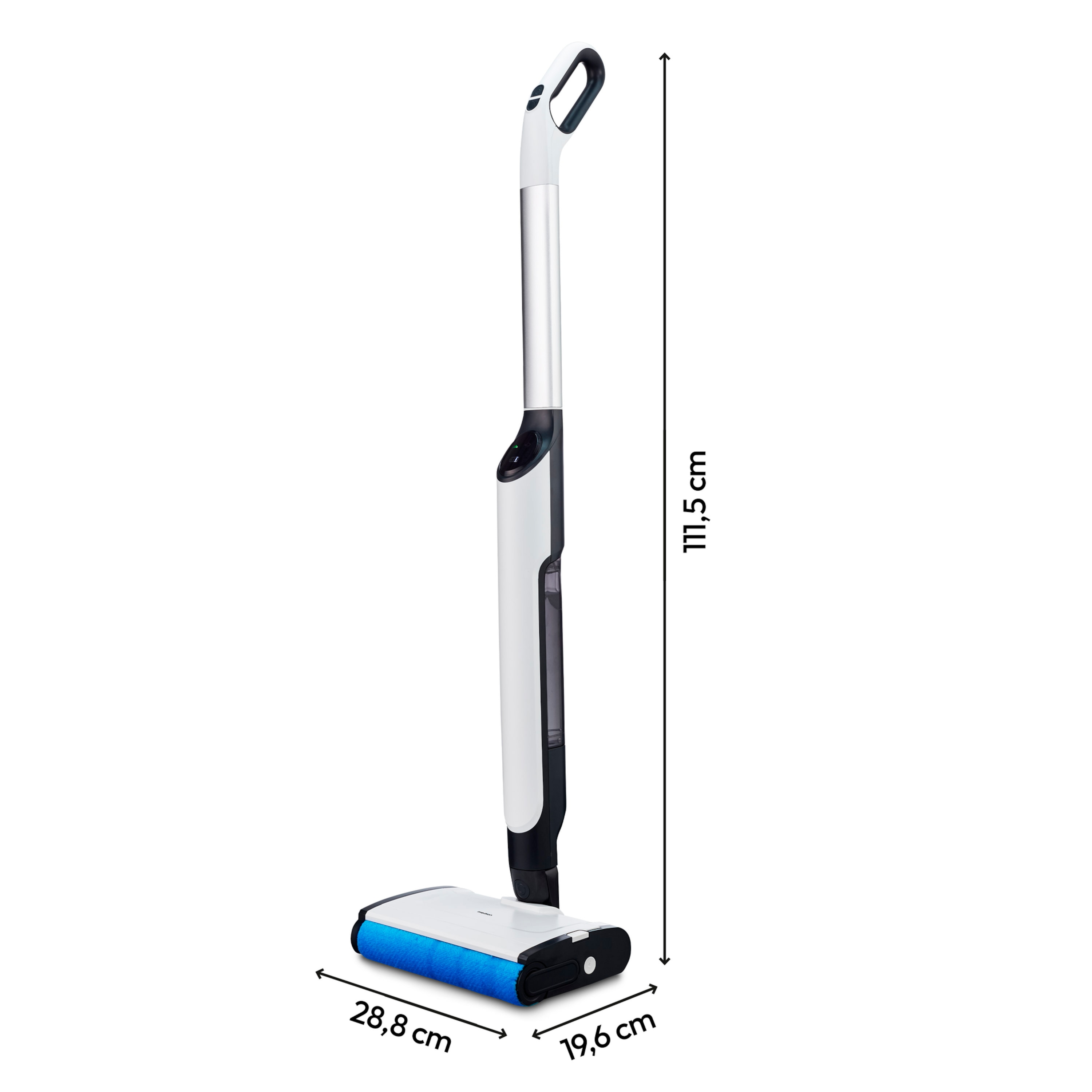 MEDION® LIFE H11 Bodenwischer, getrennter Frischwasser und Schmutzwassertank, kabellose Reinigung, LED-Display, geeignet für alle Hartböden