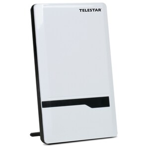 TELESTAR ANTENNA 7 LTE, Ultraflache DVB-T / DVB-T2 Antenne, LTE Filter, Klavierlackoptik, Verstärkung bis 35 dB