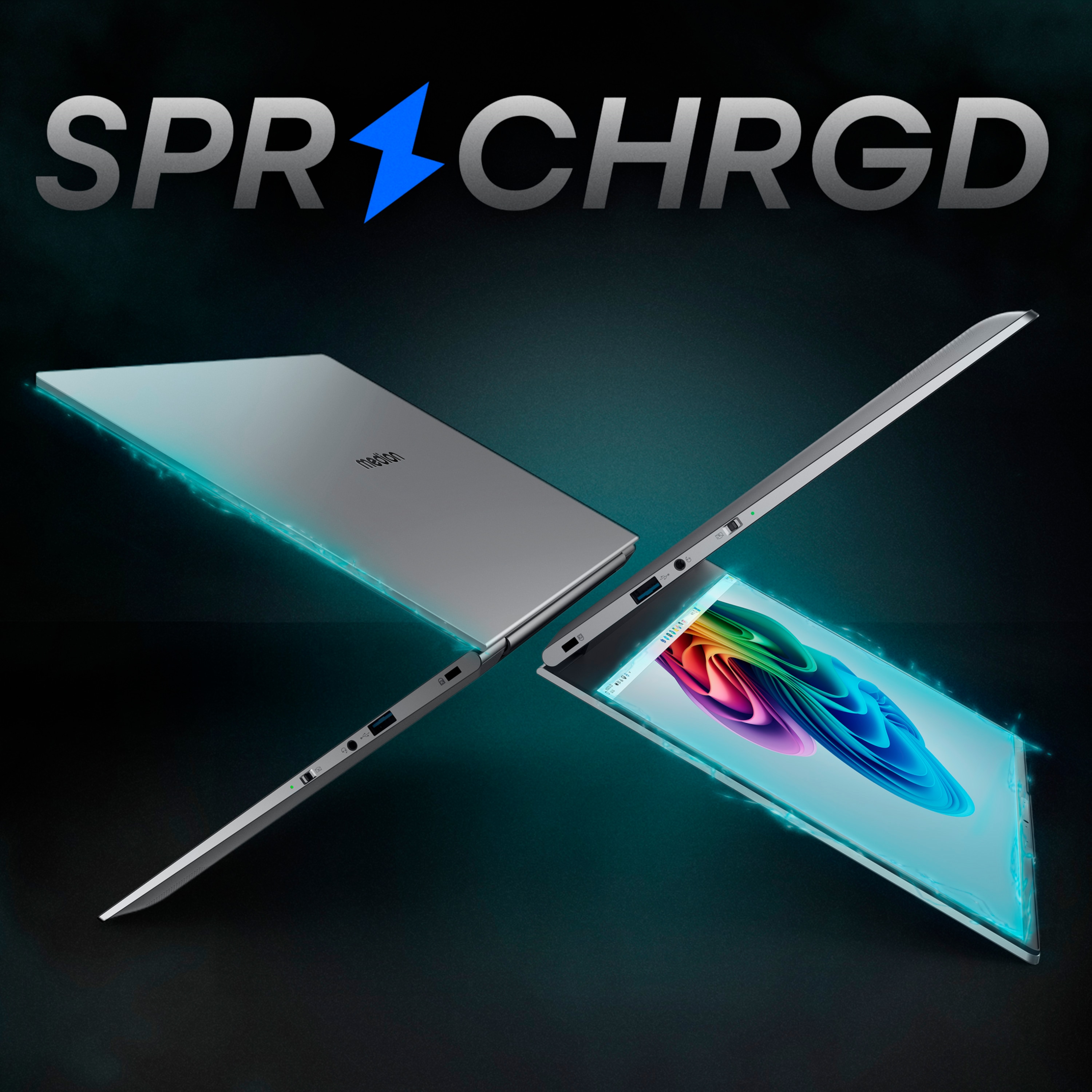 MEDION® SPRCHRGD 14 S2; Copilot+ PC, Intel® Core™ Ultra 7 258V , Windows 11 Home, 35,56 cm (14“) 2,8K Display, 1 TB SSD, 32 GB RAM