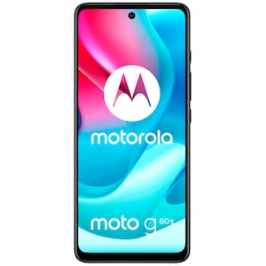 MOTOROLA moto G60s Smartphone, 17,27 cm (6,8") FHD+ Display, Betriebssystem Android™ 11, 128 GB Speicher, 6 GB Arbeitsspeicher, Octa-Core Prozessor, Bluetooth® 5.0, Farbe: Dunkelblau