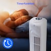 MEDION® LIFE E10 TF Turmventilator (MD 10319), 3 Geschwindigkeitsstufen, 45 Watt Leistung, zuschaltbare Schwenkfunktion, inkl. Fernbedienung