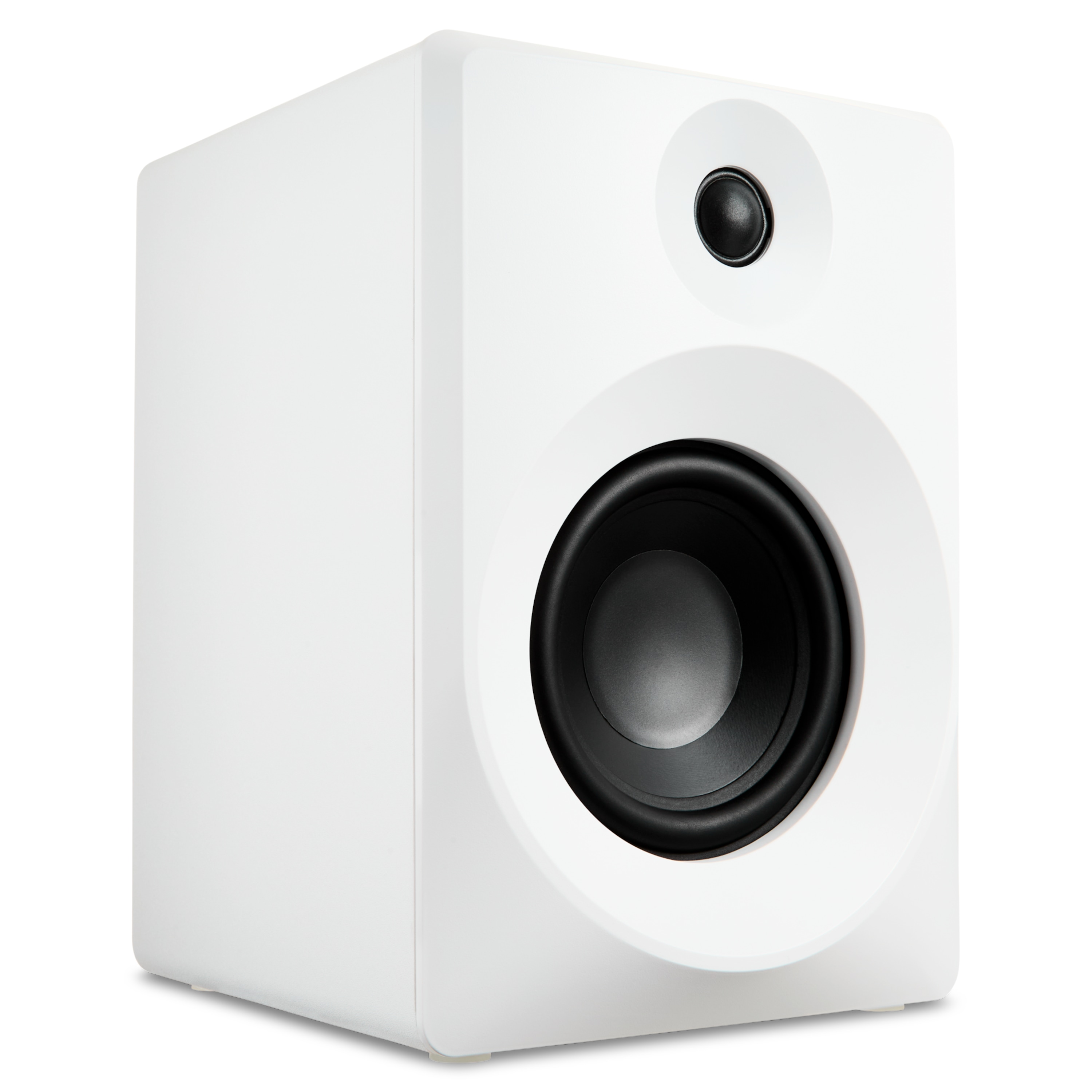 MEDION® LIFE® P61925 Regallautsprecher, aktiver & passiver Lautsprecher, 2-Wege-System, Bluetooth® 5.0, Stereo-Sound mit integriertem Hochtöner und Subwoofer, 2 x 50 W RMS