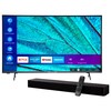 MEDION® BundelDEAL ! LIFE® X15519 138,8 cm (55 inch) Ultra HD Smart-TV & 2.0 Bluetooth Soundbar P61155
