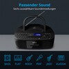 MEDION® LIFE® E65010 Boombox, CD-Kassetten-Radio mit MP3-Wiedergabe, PLL-UKW Radio, USB Anschluss, CD-R/RW kompatibel, AUX-In, 2 x 3 W RMS