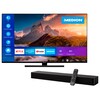 MEDION® LIFE® X14388 QLED Smart-TV, 108 cm (43'') Ultra HD + MEDION® LIFE® P61155 2.0 Soundbar - ARTIKELSET