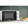 MEDION® LIFE® Mikrowelle MD 11475, 700 W Leistung, 20 L kompakt, 5 Mikrowellenstufen, Auftaufunktion, Timerfunktion