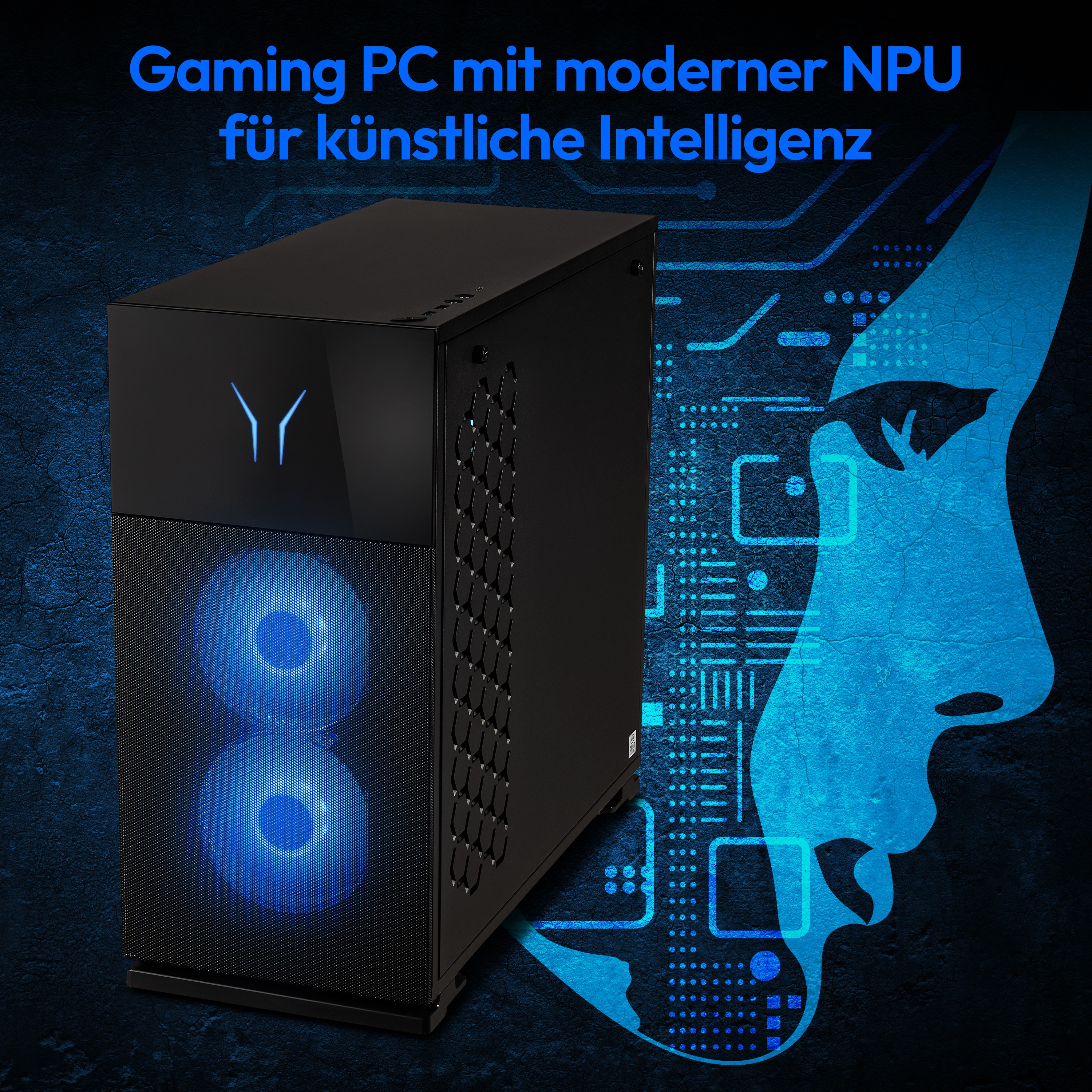 MEDION® ERAZER Hunter X30 High-End Gaming PC, Intel® Core™ Ultra 7 Prozessor 265KF, Windows 11 Home, NVIDIA® GeForce® RTX 4080 SUPER™, 2 TB SSD, 32 GB RAM