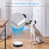 MEDION® Saugroboter S05 SW, App- und Alexa-Steuerung, Saugen und Wischen gleichzeitig, intelligente Navigation, langlebiger BLDC-Motor, 2.000 Pa Saugkraft