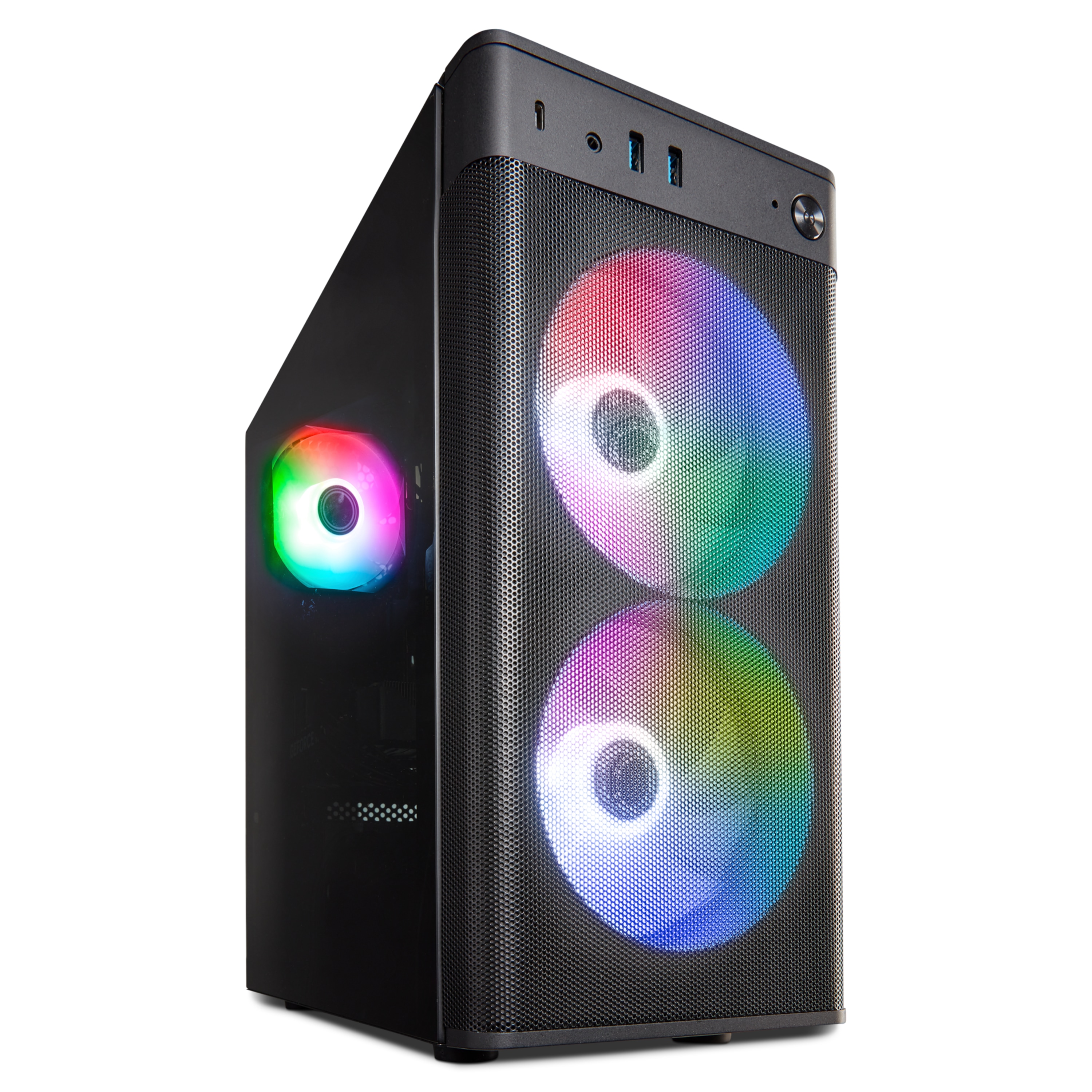 MEDION® ERAZER Recon E45 Core Gaming PC, AMD Ryzen™ 5 5500, Windows 11 Home, NVIDIA® GeForce RTX™ 3050, 1 TB SSD, 16 GB RAM