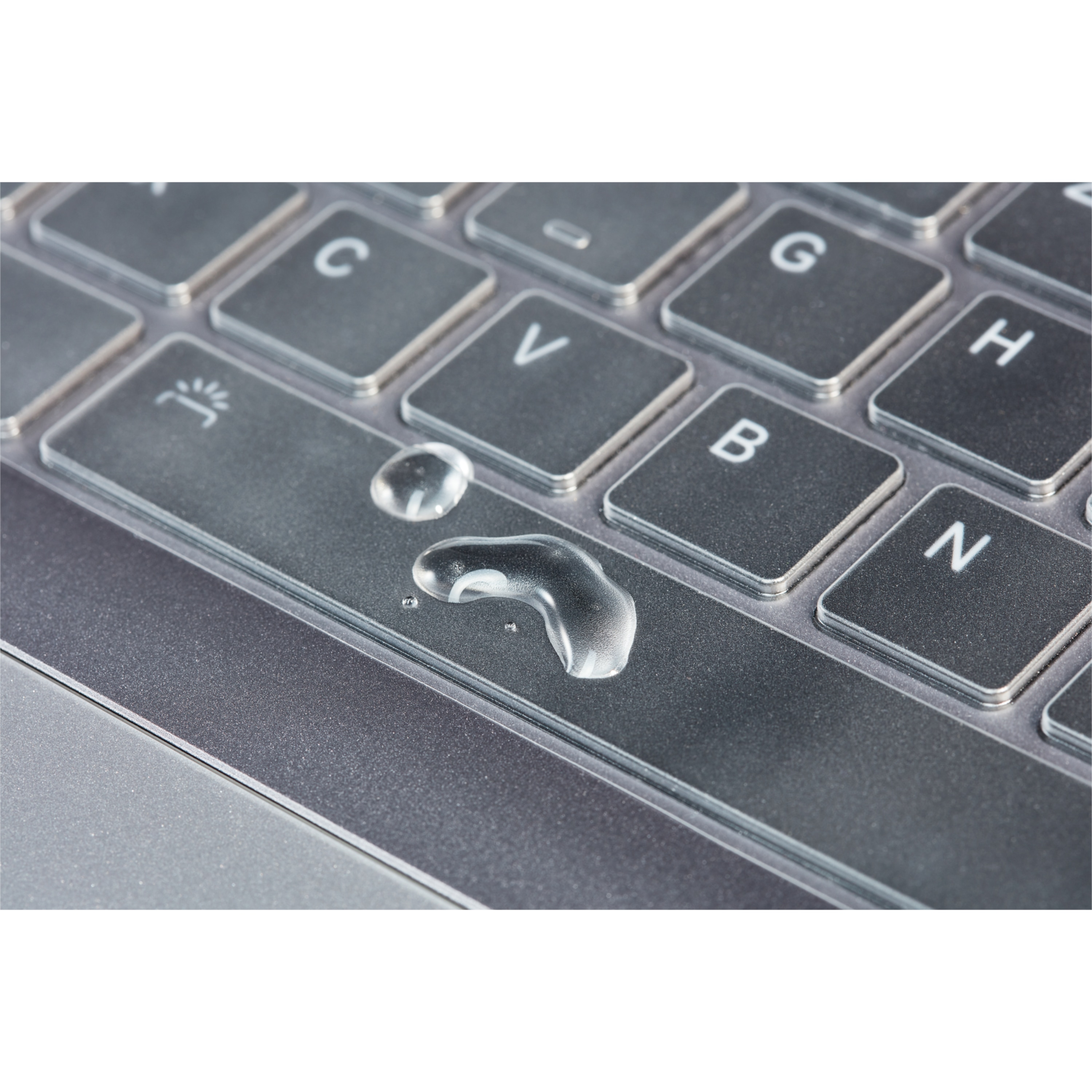 MEDION® TPU Tastatur Cover MD 61099, dünner und klarer Tastaturschutz vor Schmutz, Krümeln, Staub und Wasser