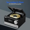 MEDION® LIFE® E64088 Micro-Audio-System, DAB+/PLL-UKW Radio, je 30 Senderspeicher,  LCD-Display, Musikwiedergabe via Bluetooth® 5.3 oder USB-Stick, CD-Player, 2 x 5 W RMS
