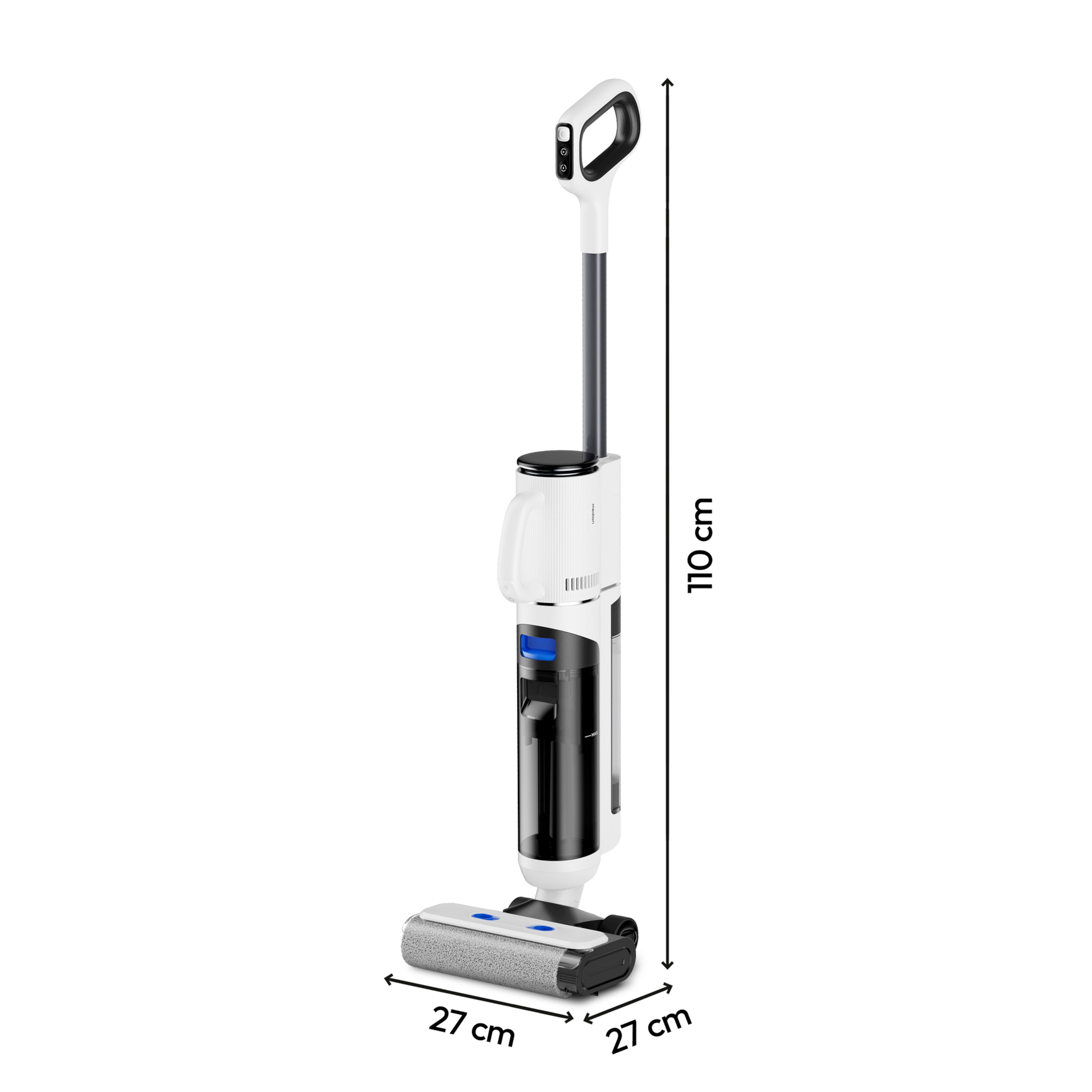 MEDION® LIFE H30 2in1 Nass Trockensauger, getrennter Frischwasser- und Schmutzwassertank, Selbstreinigungs- und Trocknungsfunktion, LED-Display, geeignet für alle Hartböden