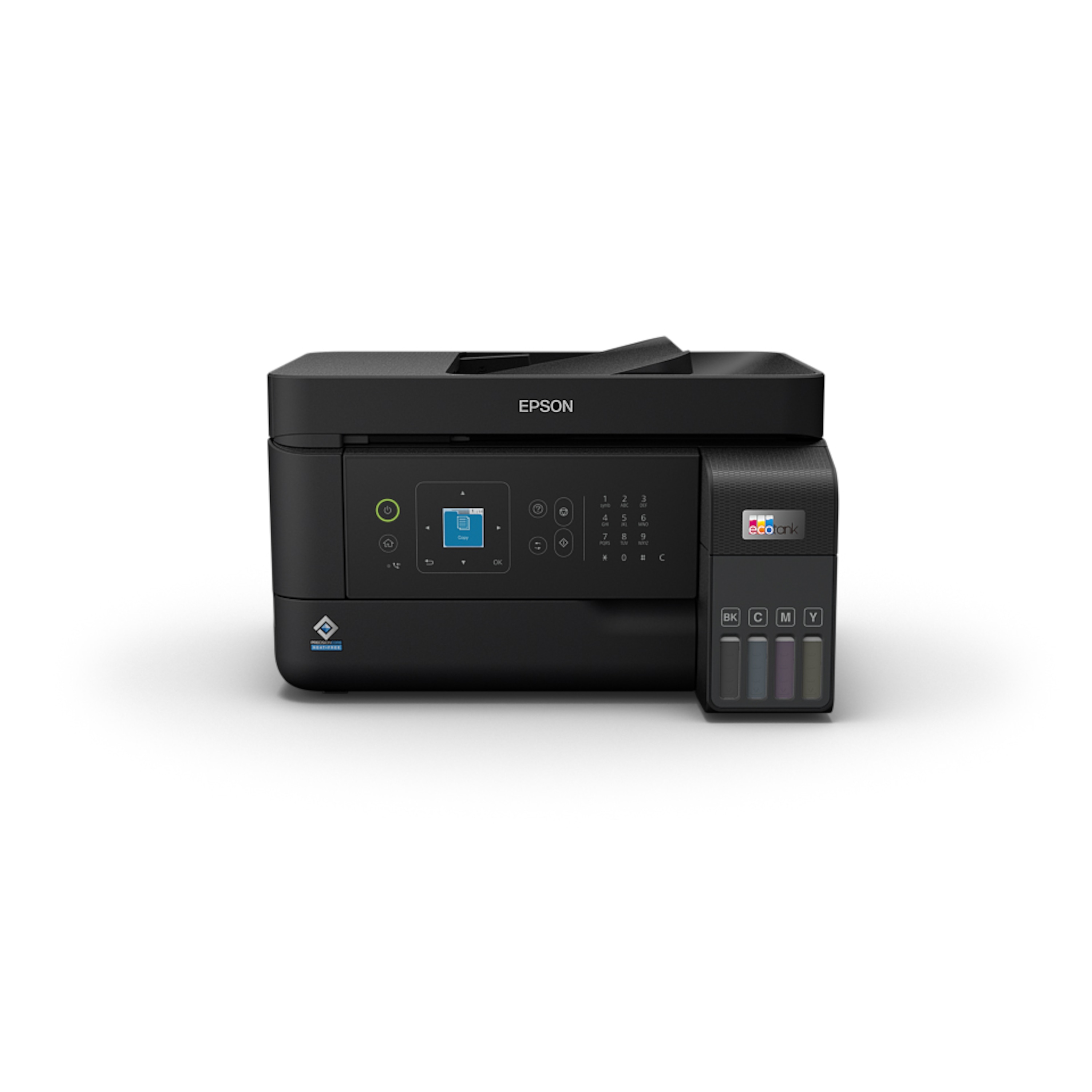EPSON EcoTank ET-4810, Drucken, Kopieren, Scannen, Faxen, Smart-Panel-App, maximale Druckgeschwindigkeit 33 Seiten/Min Schwarzweiß (Normalpapier), 20 Seiten/Min Farbe (Normalpapier)
