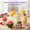 MEDION® LIFE Ice² 2-in-1 Slush- und Softeismaschine MD 100192, 2,6-Liter-Behälter, automatische Konsistenzerkennung, Touch-Bedienung, Kompressortechnologie, Selbstreinigung