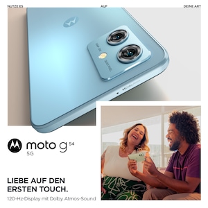 MOTOROLA moto g54 5G, 256 GB, Glacier Blau