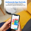 MEDION® Saugroboter mit Absaugstation X23 SW+, Wischfunktion, Lasernavigation, 5.000 Pa Saugkraft, No Go & Go Bereiche, präzise Kartenerstellung, mehrere Etagen, App-Steuerung