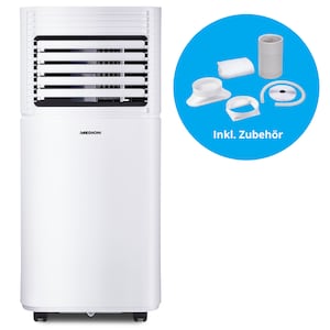 MEDION® Climatiseur mobile MD 37020 | refroidissement | déshumidification et ventilation | capacité de refroidissement 7.000 BTU | réfrigérant R290 | max. 25m²