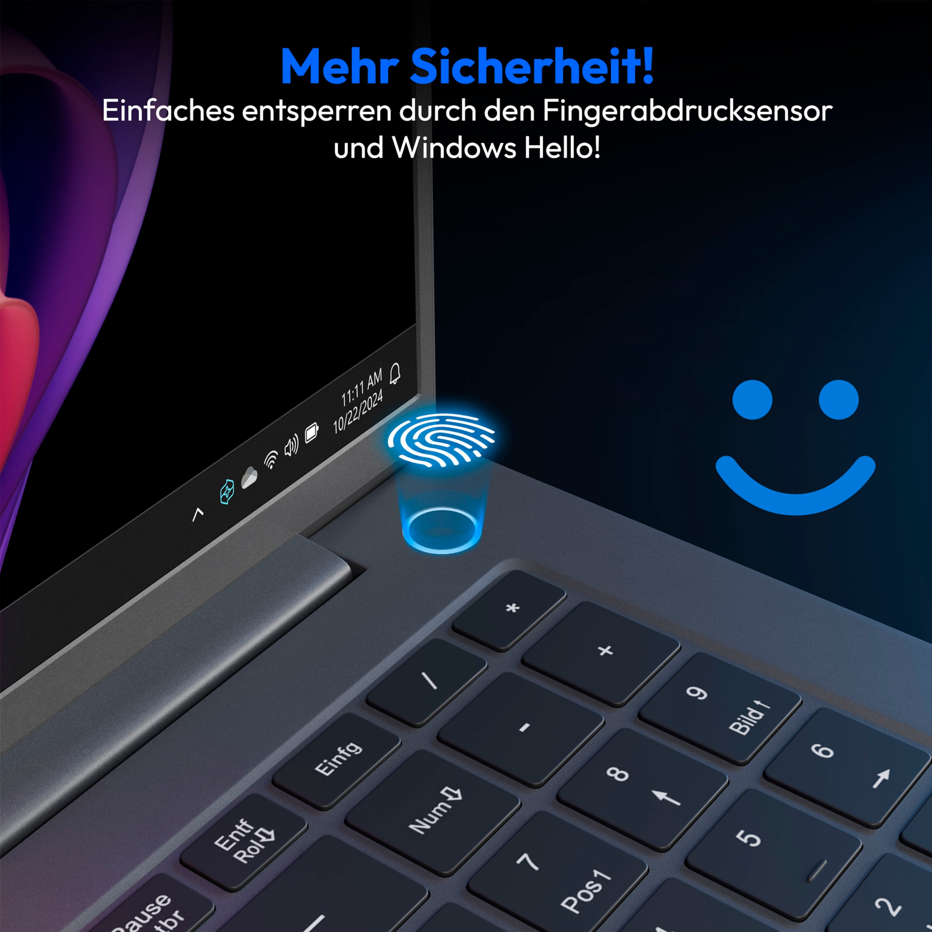 MEDION® SPRCHRGD 16 S1 OLED; Copilot+ PC, Intel® Core™ Ultra 7 258V , Windows 11 Home, 40,6 cm (16“) 2,8K OLED-Display, 1 TB SSD, 32 GB RAM