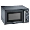 MEDION® Retro-Mikrowelle MD 15000, grau, 800 W Leistung, 20 L kompakt, 5 Mikrowellenstufen, Auftaufunktion, Timerfunktion, stilvolles Retro-Design