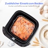 MEDION® LIFE® E40 XL M Heißluftfritteuse MD 11740, 100 Rezepte in der Life+ App, ölfreies Frittieren, 9 Automatikprogramme, 5,2 L Korbvolumen