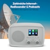 MEDION® MEDION LIFE Internetradio IRE-1 (MD89318), Empfang von über 40.000 Sendern & 20.000 Podcasts, 5 Watt (RMS), Bluetooth® 5.2 wireless technology, 2,4" (6,1 cm) TFT-Farbdisplay