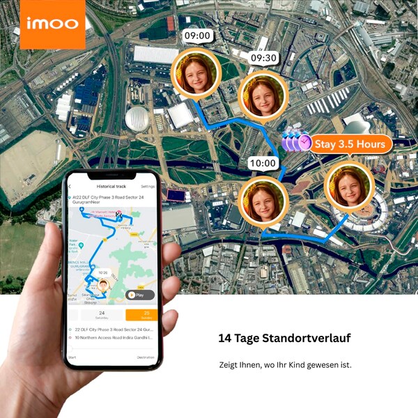 IMOO Watch Phone Z7, Blau