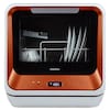 MEDION® LIFE® Mini-Geschirrspüler DWT20 (MD37763), für 2 Gedecke, 6 Reinigungsprogramme, Startzeitvorwahl