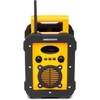 MEDION® LIFE® E66262 Baustellenradio, LED-Display, PLL-UKW Radio, Bluetooth®-Funktion, IP44-spritzwassergeschützt, robustes und stoßfestes Gehäuse
