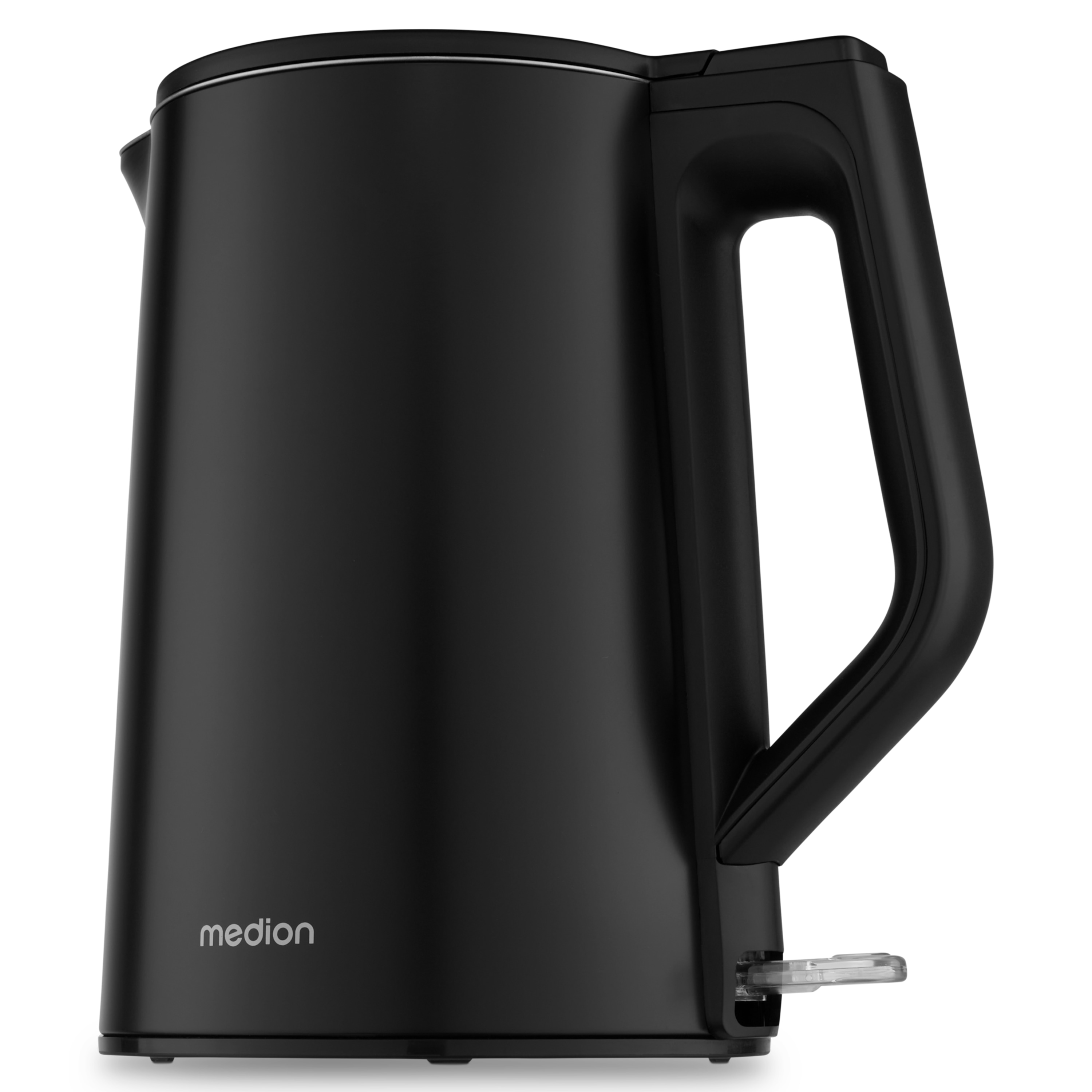 MEDION® LIFE Wasserkocher MD12105,  2.200 Watt Leistung, doppelwandiges gehäuse, 1,5 L Kapazität, Strix Steuerung
