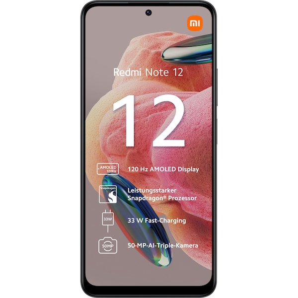 XIAOMI Redmi Note 12, 64 GB, Onyx Gray