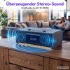MEDION® LIFE DRP-1 All-in-One Audio System, Bluetooth® 5.3, DAB+/PLL-UKW Radio, 2,8" TFT-Farbdisplay, CD/MP3-Player, 2 x 20 W RMS