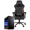 MEDION® Offre combinée ! ERAZER® Engineer P10 Core Gaming PC & ERAZER® X89410 Chaise de jeu