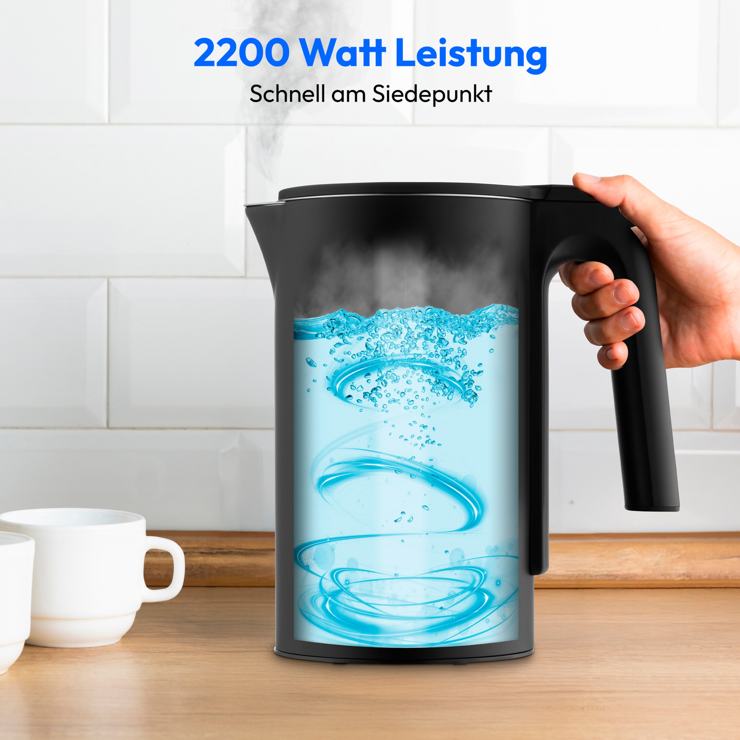 MEDION MD 17385 Digitale Waterkoker met LED Display
