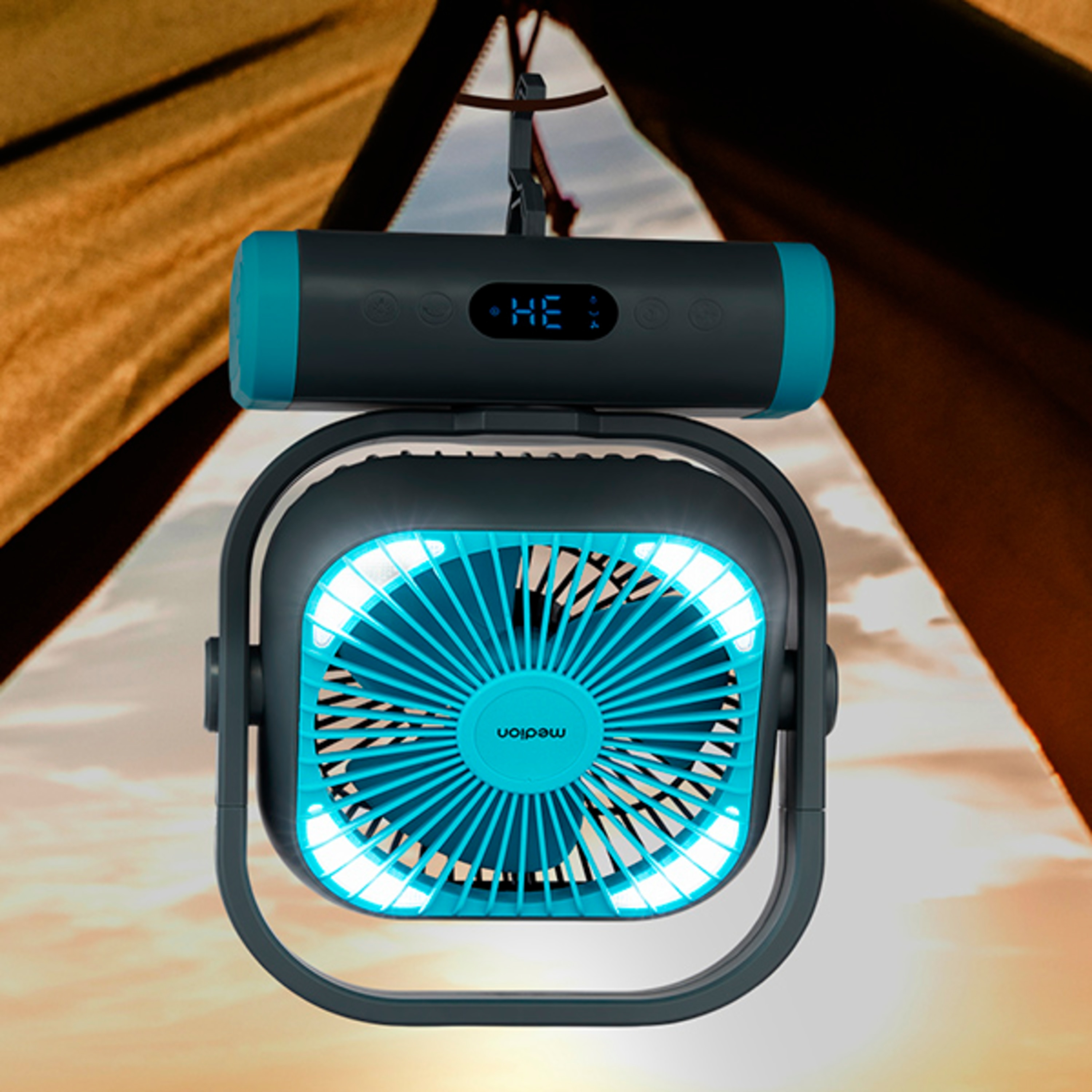 Perfekt für Camping, Balkon & Schlafzimmer