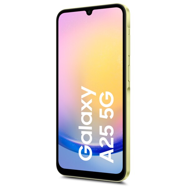 SAMSUNG Galaxy A25 5G, 128 GB, Yellow