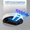 MEDION® Saugroboter mit Absaugstation X23 SW+, Wischfunktion, Lasernavigation, 5.000 Pa Saugkraft, No Go & Go Bereiche, präzise Kartenerstellung, mehrere Etagen, App-Steuerung