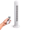 MEDION® LIFE E10 TF Turmventilator (MD 10319), 3 Geschwindigkeitsstufen, 45 Watt Leistung, zuschaltbare Schwenkfunktion, inkl. Fernbedienung