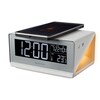 MEDION® LIFE® E75009 Reloj despertador, pantalla LC, función de carga inalámbrica para Smartphones, manejo táctil, luz nocturna, indicador de temperatura interior