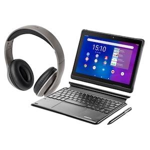 MEDION® LIFETAB® E10900 Education Tablet, 25,5 cm (10) FHD Display + LIFE® P62014 Bluetooth® Kopfhörer - ARTIKELSET
