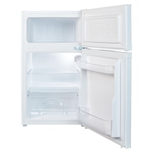 Luminance Frost Kühl-Gefrier-Kombination Mini-Kühlschrank, Fassungsvermögen: 45 Liter, EEK F, Gefrierfach: 1,5 Liter, 2 Lagerfächer, Türfach, geräuscharm: 37 dB