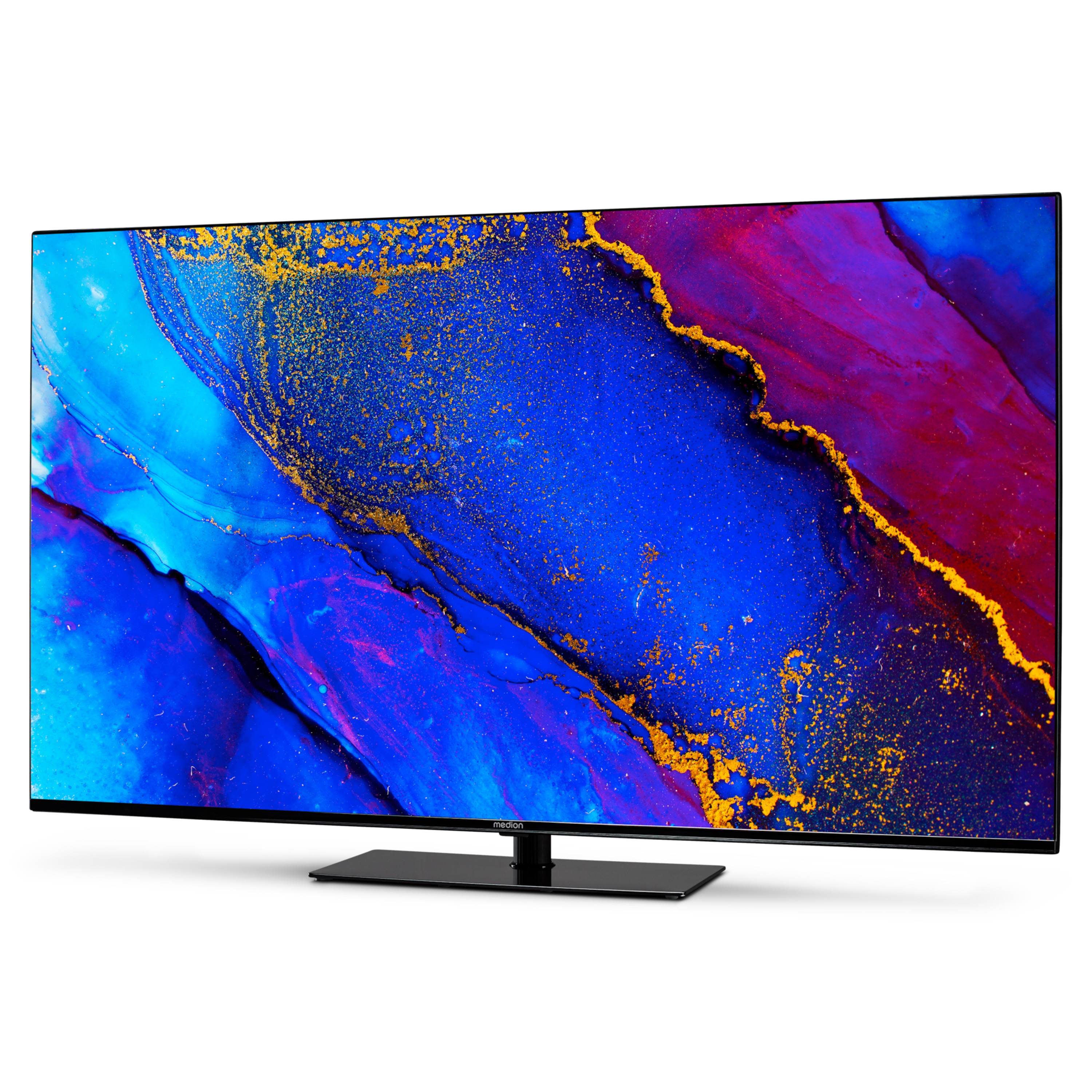 MEDION® Entertainment-Bundle - LIFE® X15524 (MD 30722) LCD Smart-TV, 138,8 cm (55'') Ultra HD Display+ Soundbar Atmos (MD44022)