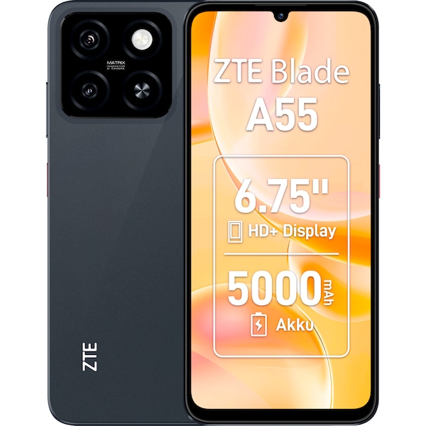 ZTE Blade A55 64 GB, Starry Black (Z2450)