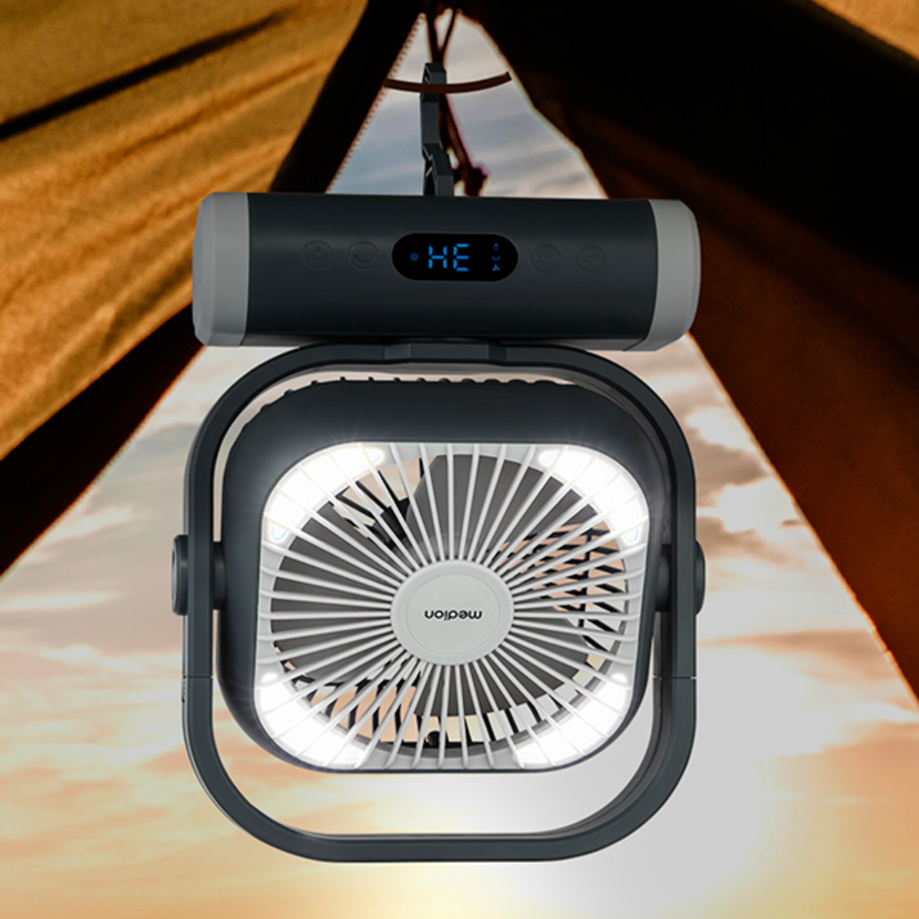 Perfekt für Camping, Balkon & Schlafzimmer