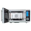 MEDION® LIFE® 4in1 Mikrowelle MD 15501, Kombination aus Mikrowelle, Ofen und Doppelgrill, 10 Automatikprogramme, 25 L Garinnenraum